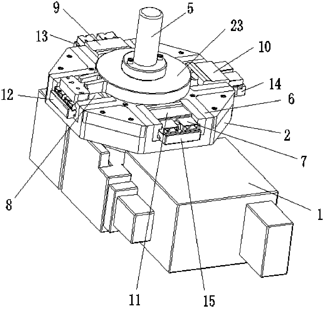 Multi-station automatic fixture rotating system