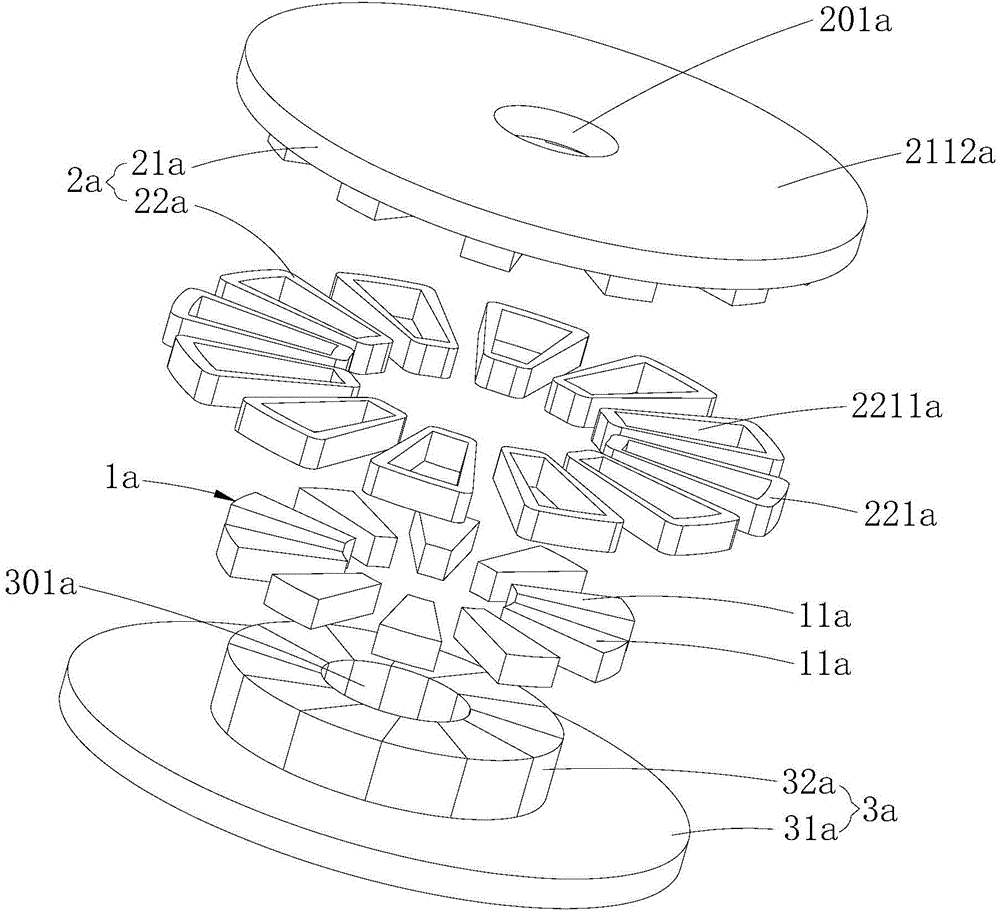 Double-stator axial magnetic field motor