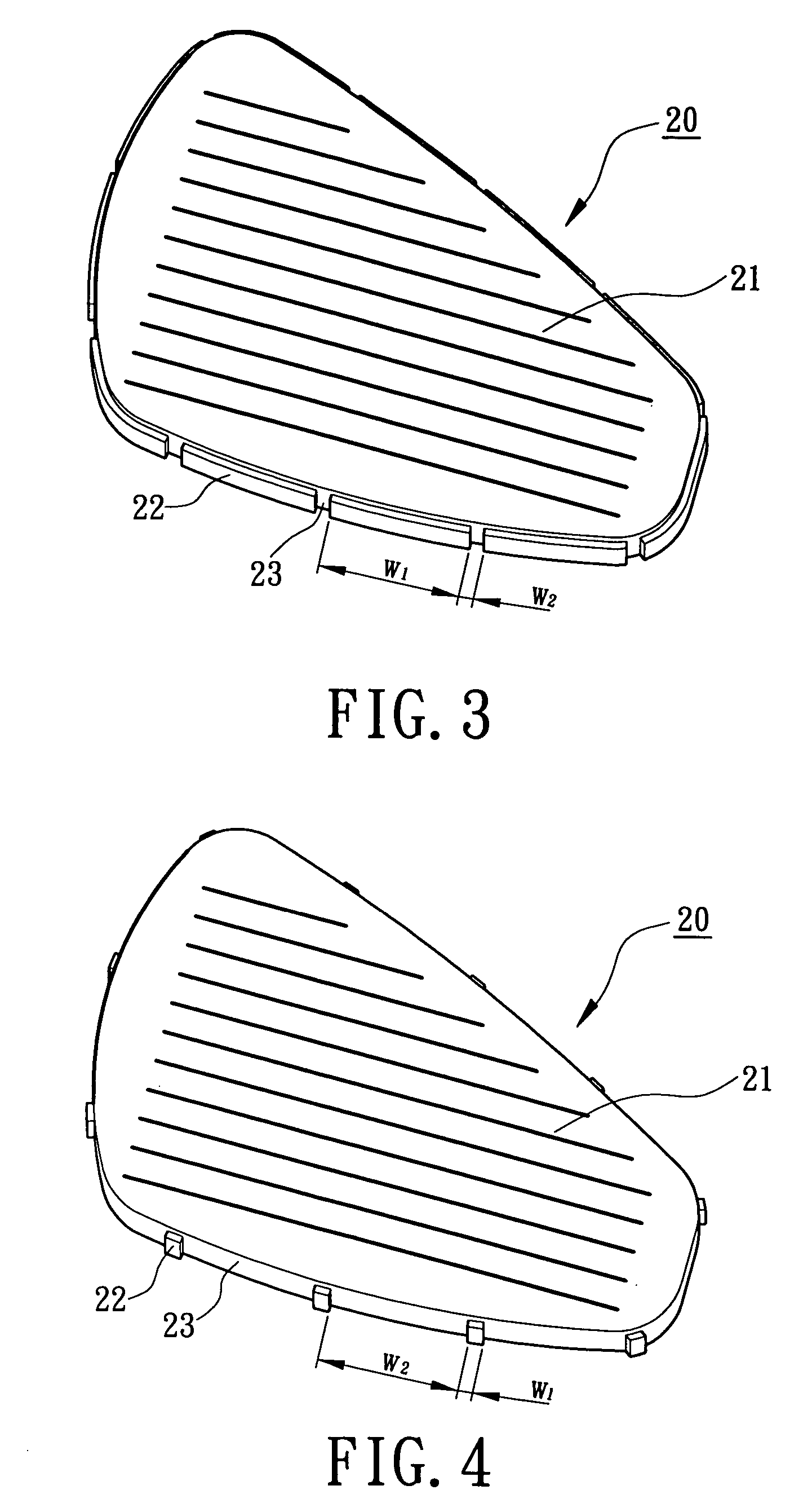 Connecting structure for a striking plate of a golf club head