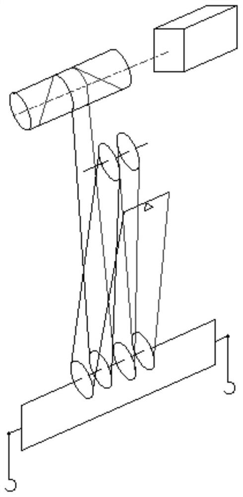 Hoisting mechanism of crane