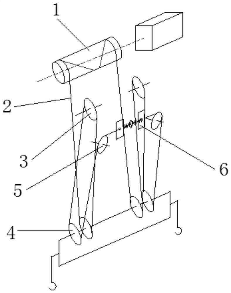 Hoisting mechanism of crane