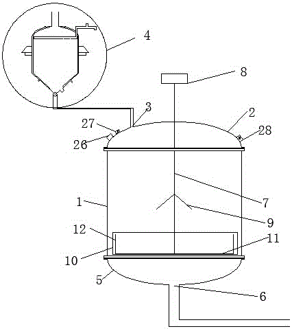 A kind of reactor equipment for producing mbs