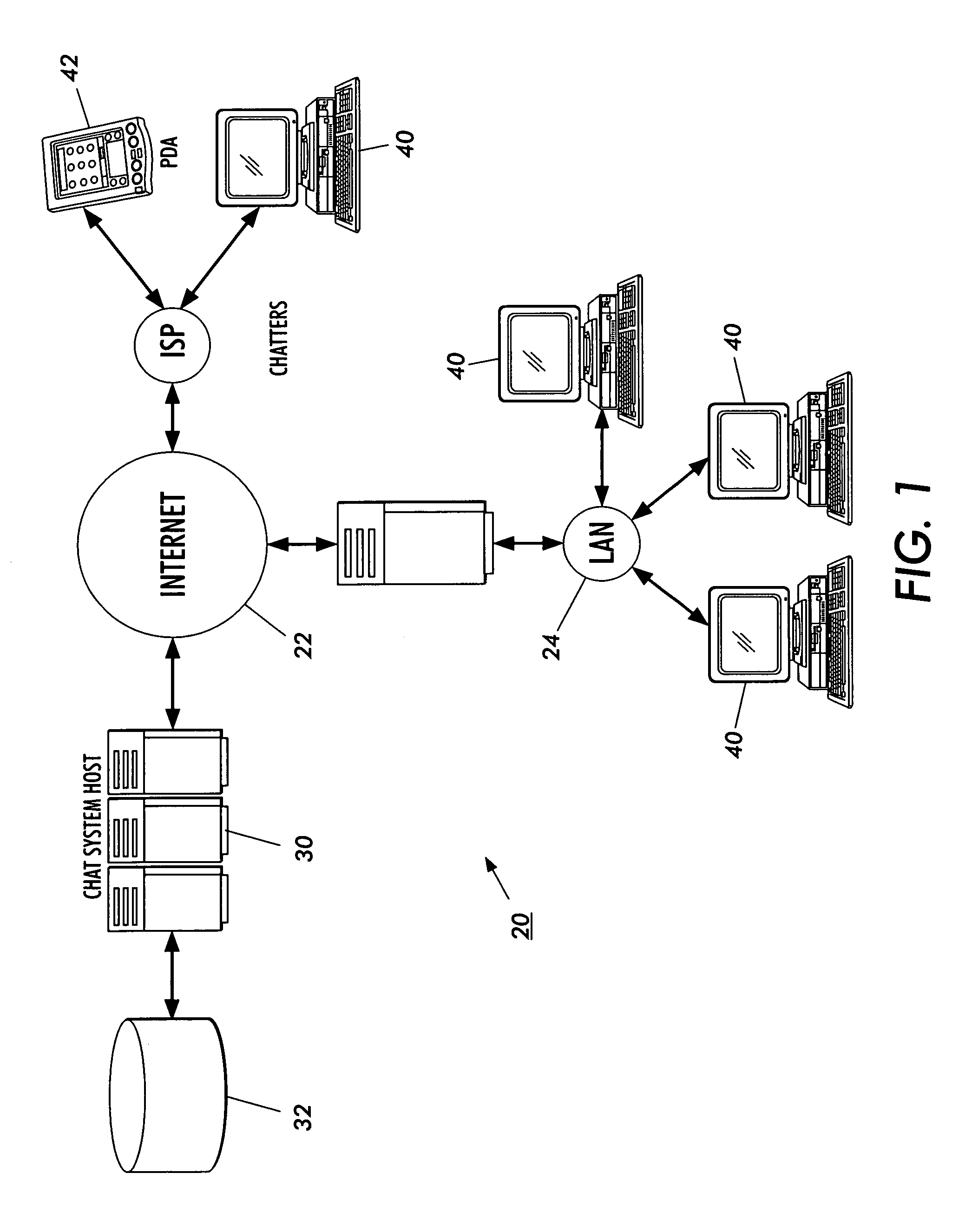 System and method for the automated notification of compatibility between real-time network participants