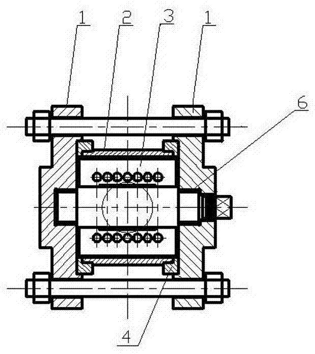 Polymer-flooding crude oil low-temperature conveying fluidization device
