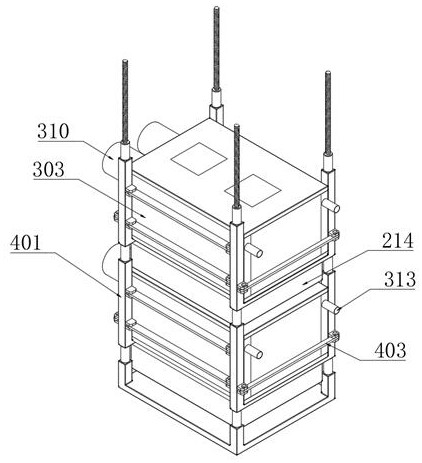 Industrial hemp seedling cultivation device and method