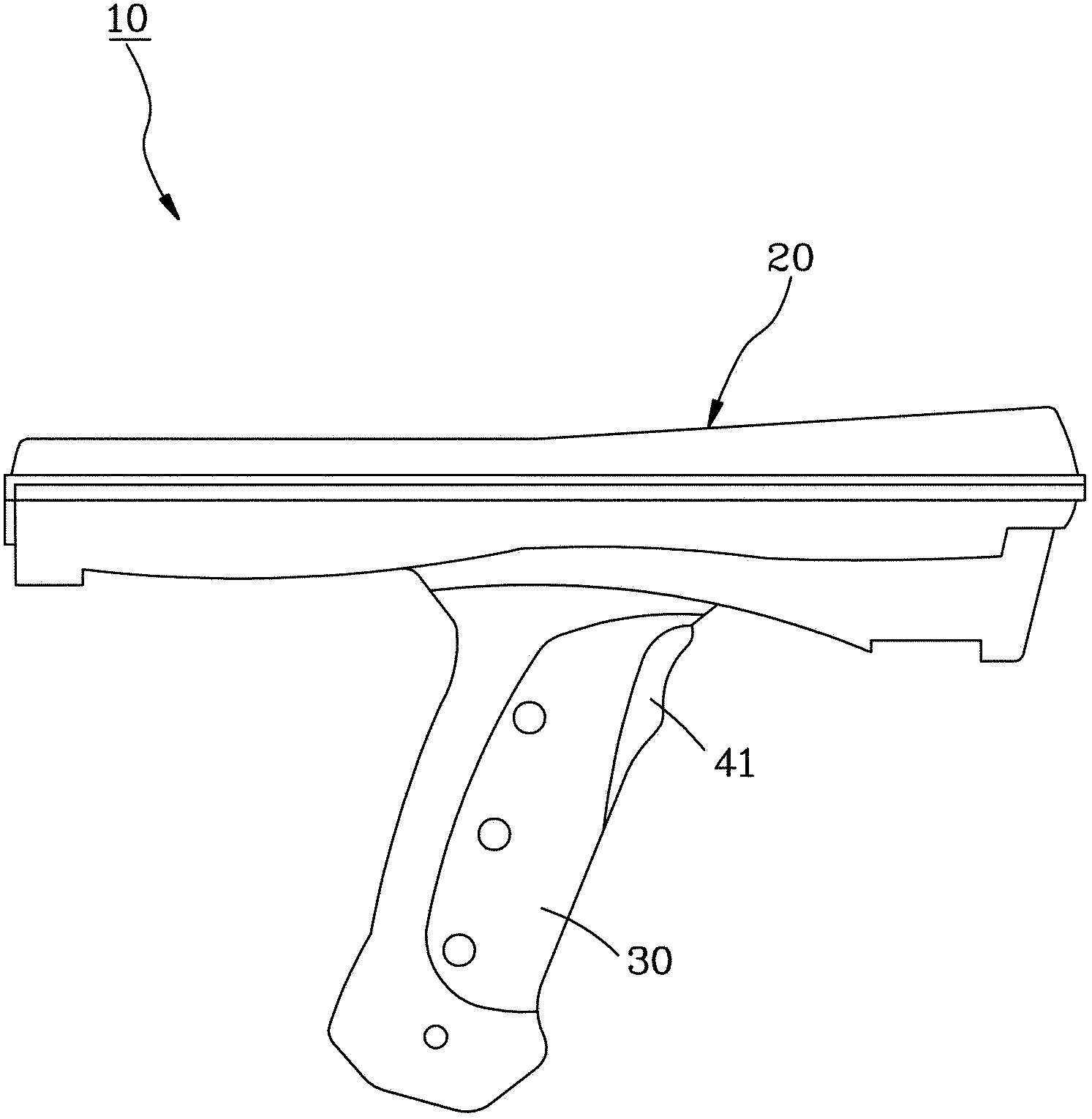 Handheld barcode scanner