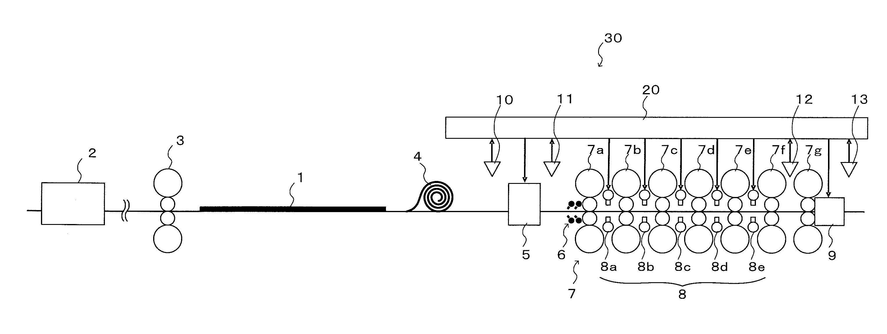 Manufacturing method and manufacturing apparatus of hot-rolled steel sheet