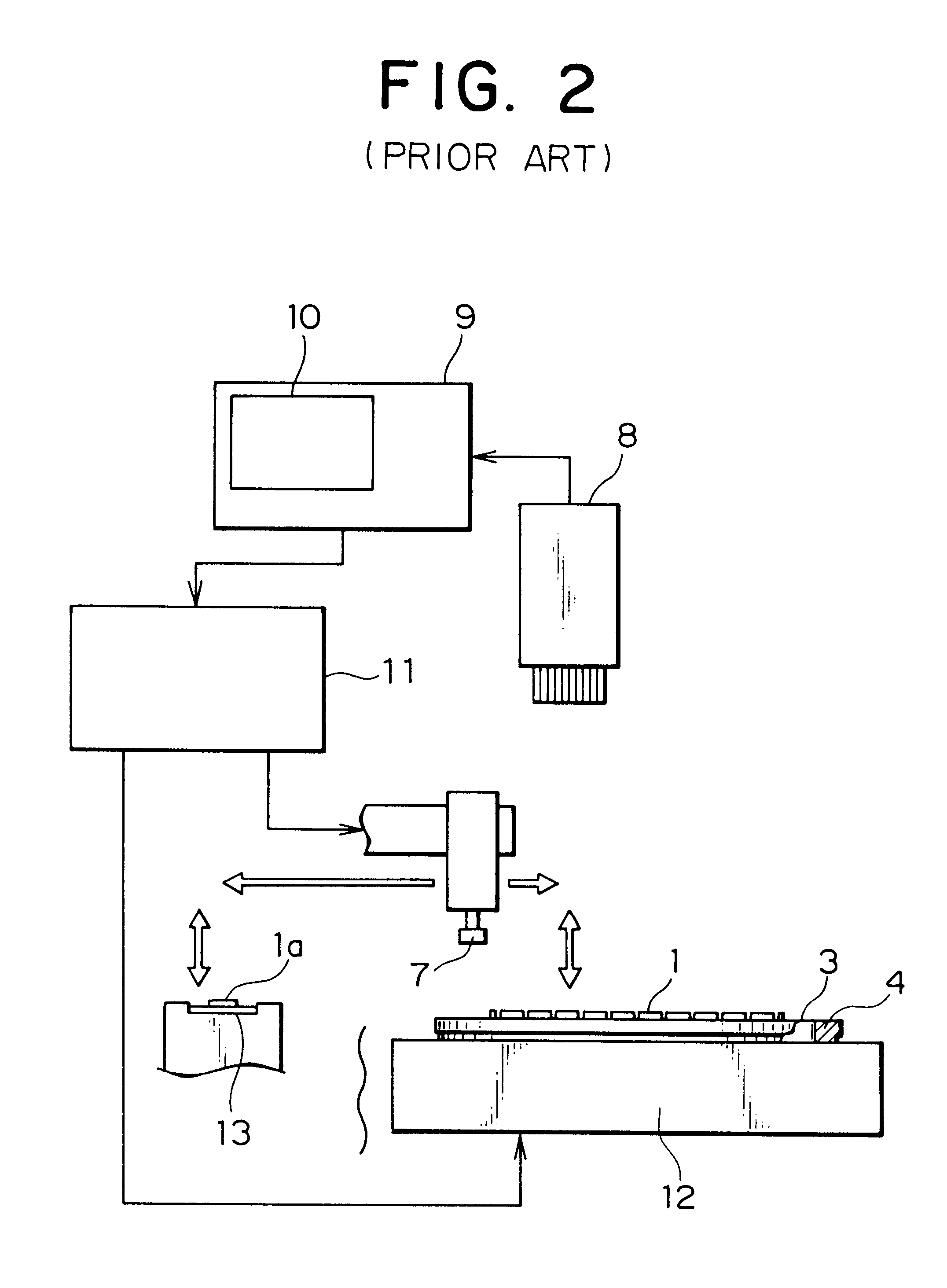 Method for recognizing images of fine work pieces and pickup apparatus employing the method