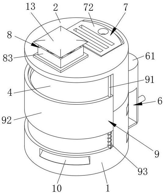 Garden seed cultivation device capable of conducting environmental conditioning