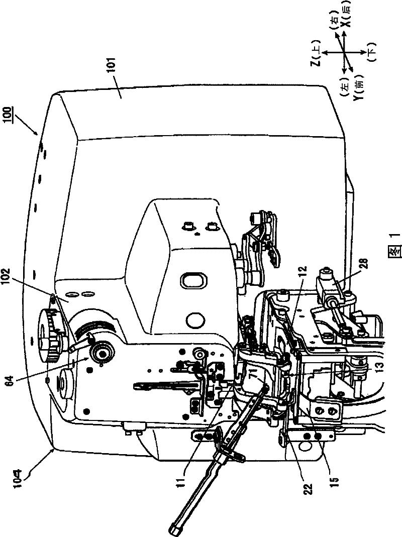 Button-sewing machine