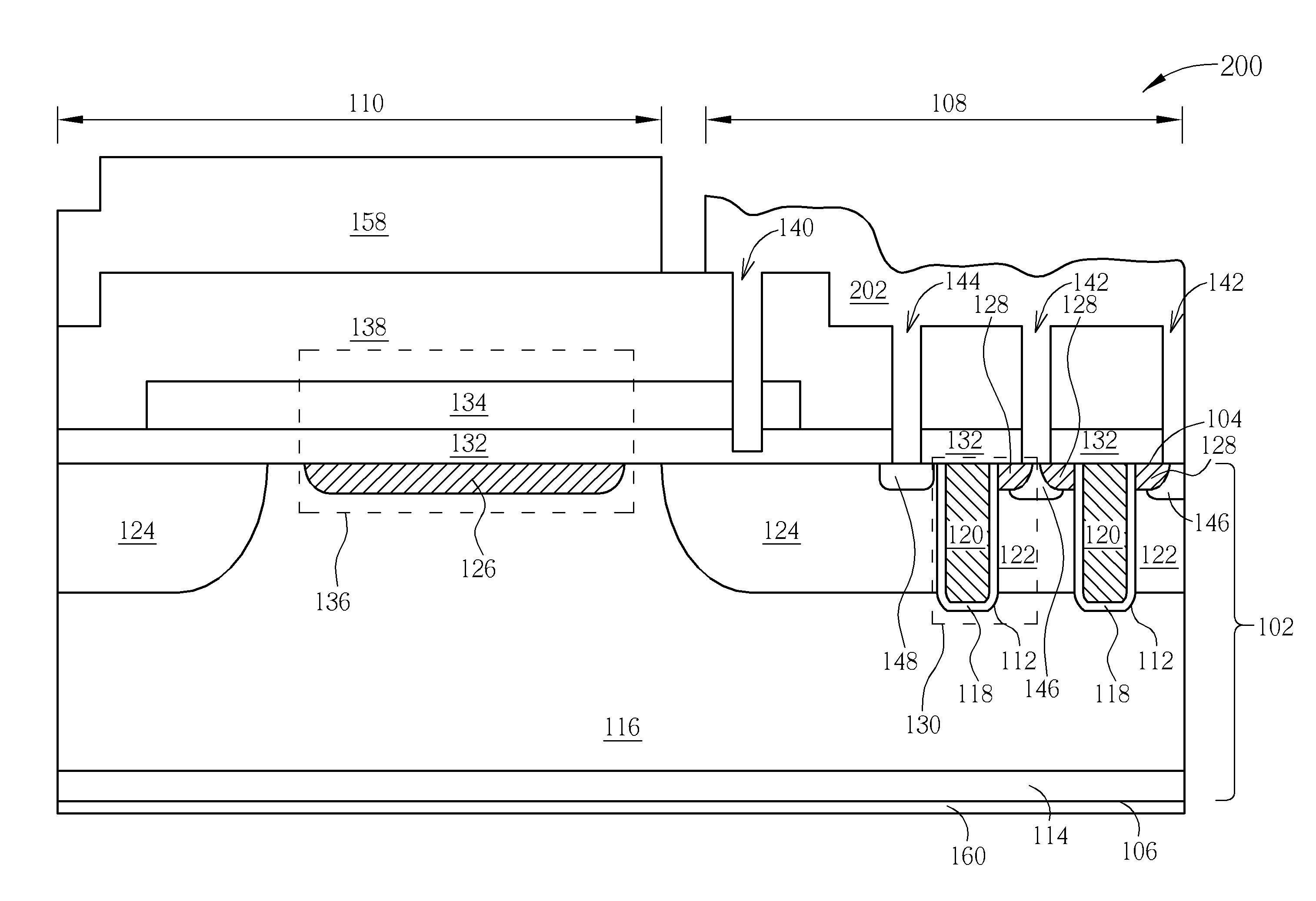 Semiconductor device having extra capacitor structure