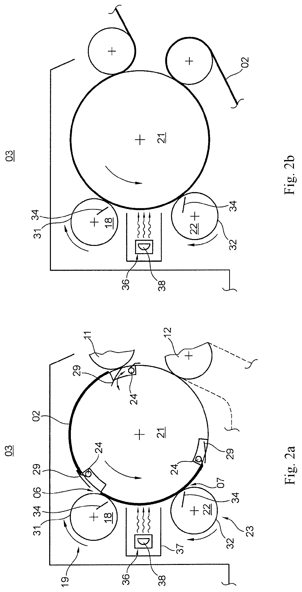 Method and device for operating a rotary screen-printing machine