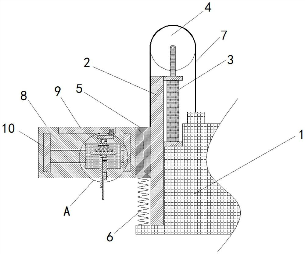 An auxiliary handling device used in modern logistics warehouse