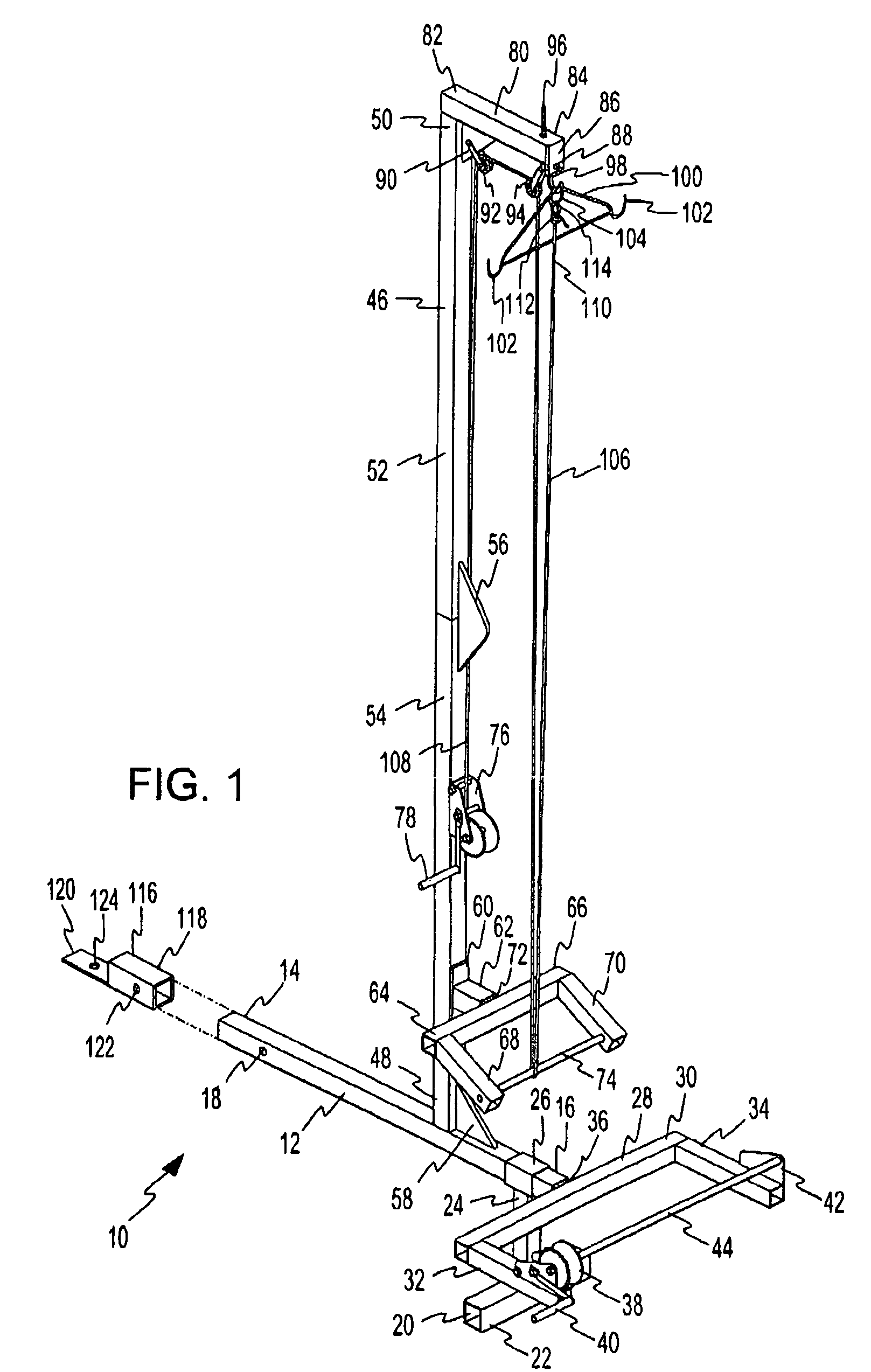 Portable game hoist and skinning device