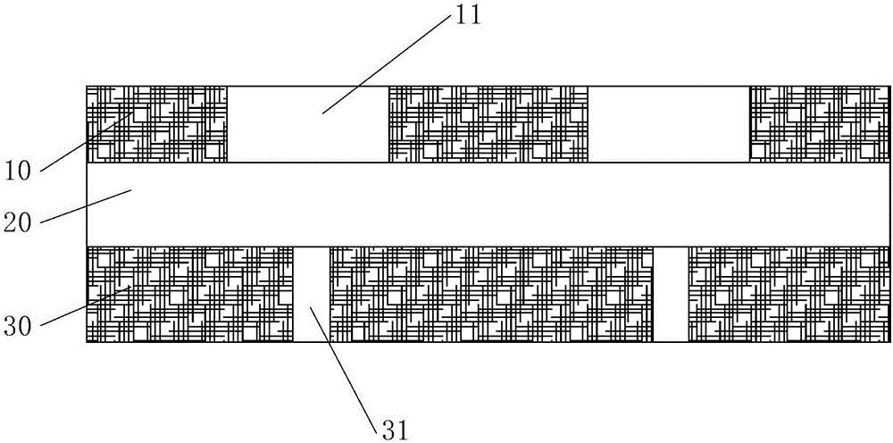 Air mesh cloth with tapered meshes and manufacturing method thereof
