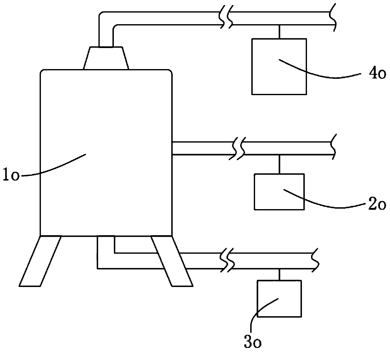 Full-particle-size coal cracking product inspection device