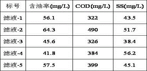 A kind of oily sludge advanced treatment process