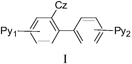 Carbazole pyridine derivative, purpose of carbazole pyridine derivative and organic electroluminescence device