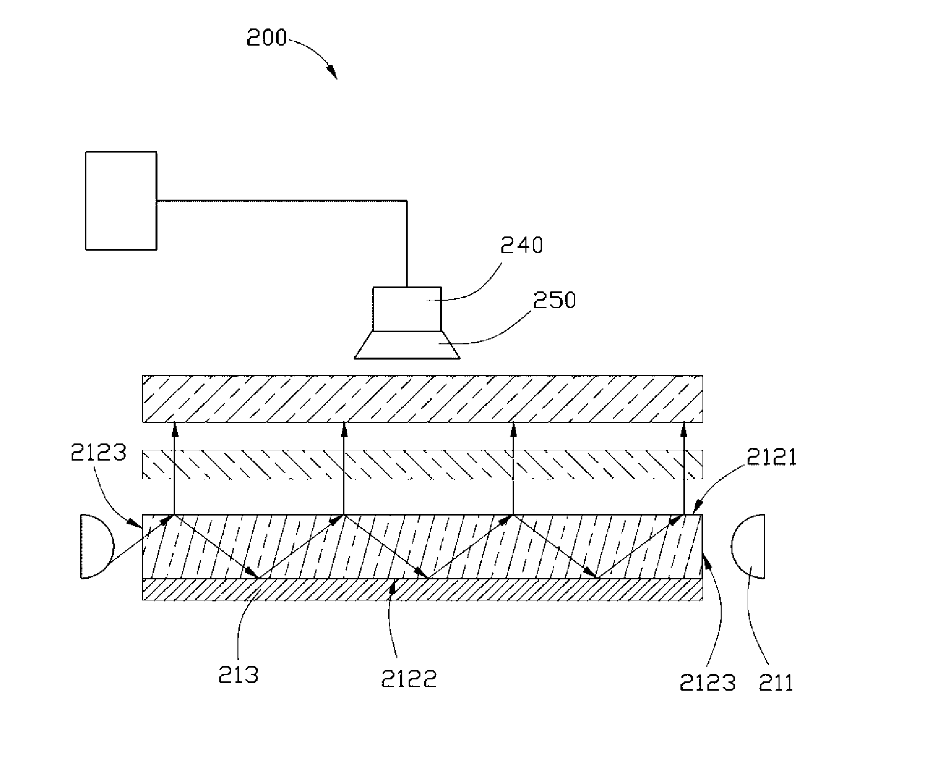 Touch type input device