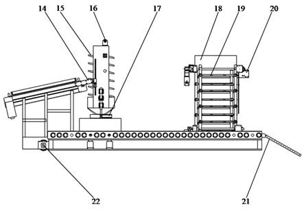 Pull-type apple picking system and picking method