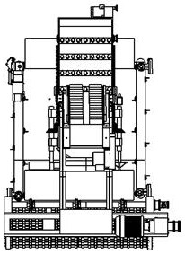 Pull-type apple picking system and picking method