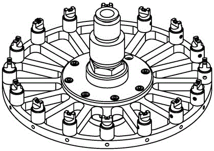 Electronic component transparent medium turntable bearing testing and automatic wiping method