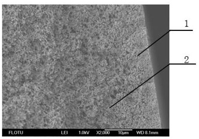 A kind of preparation method of polyvinylidene fluoride hollow fiber hollow fiber microporous membrane with large flux removal virus