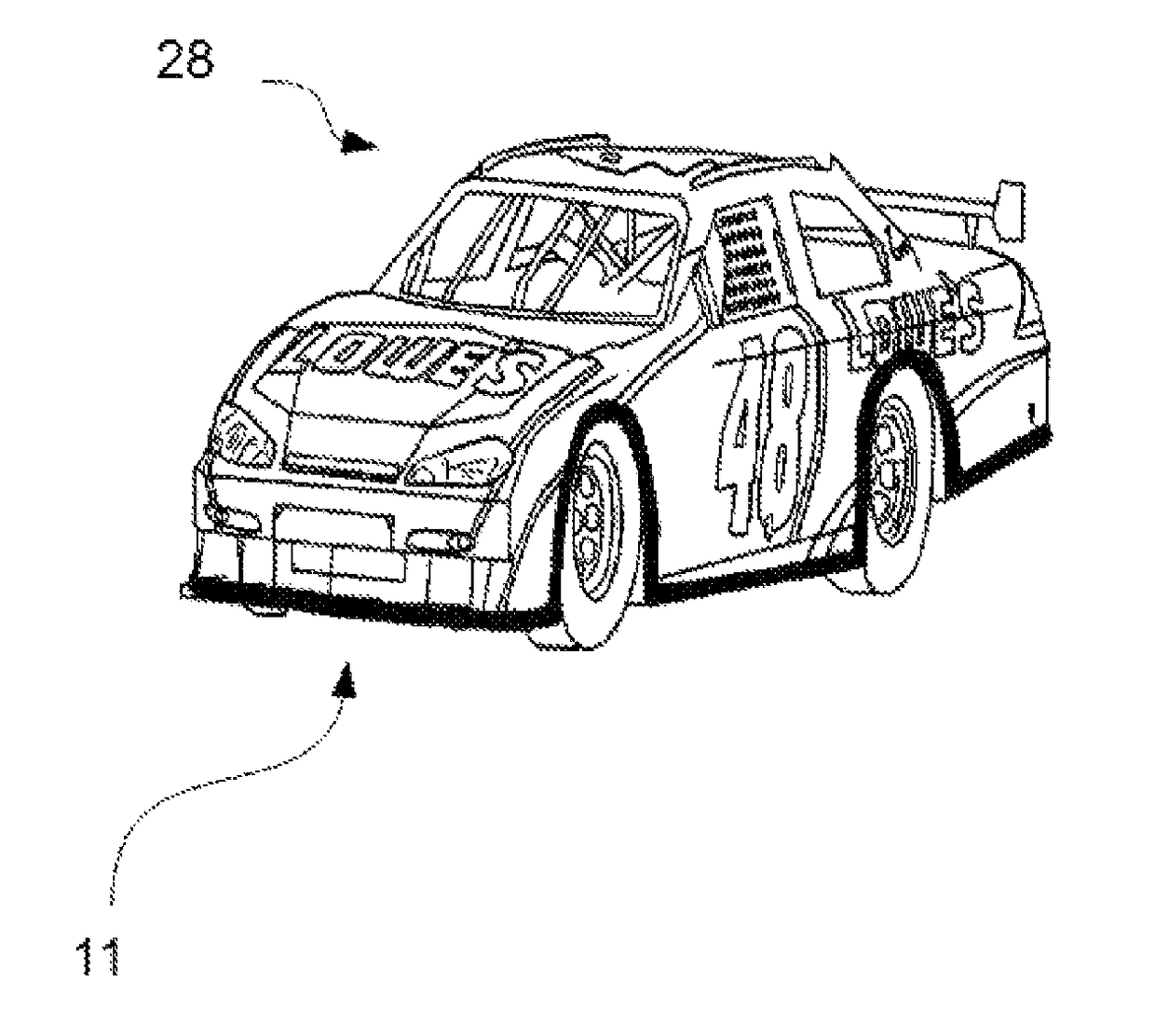 Electromagnetic band and photoelectric cell safety device