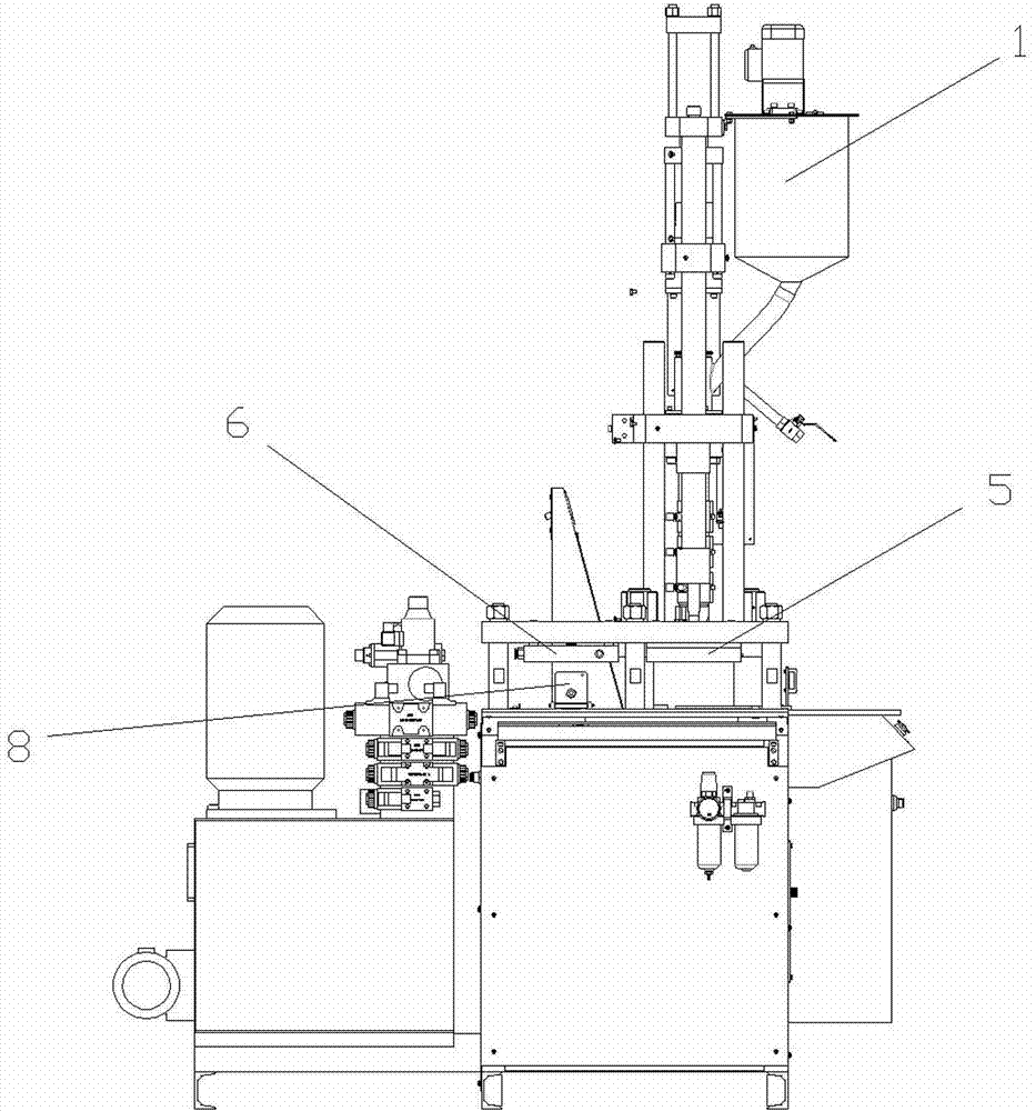 Polyvinyl chloride (PVC) molding machine and molding mould