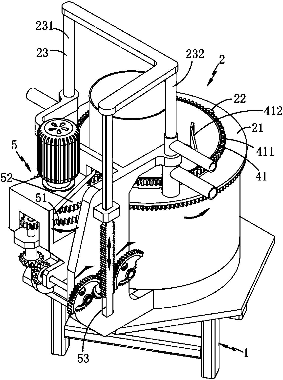 Efficient definite proportion mixing production system and process of coating