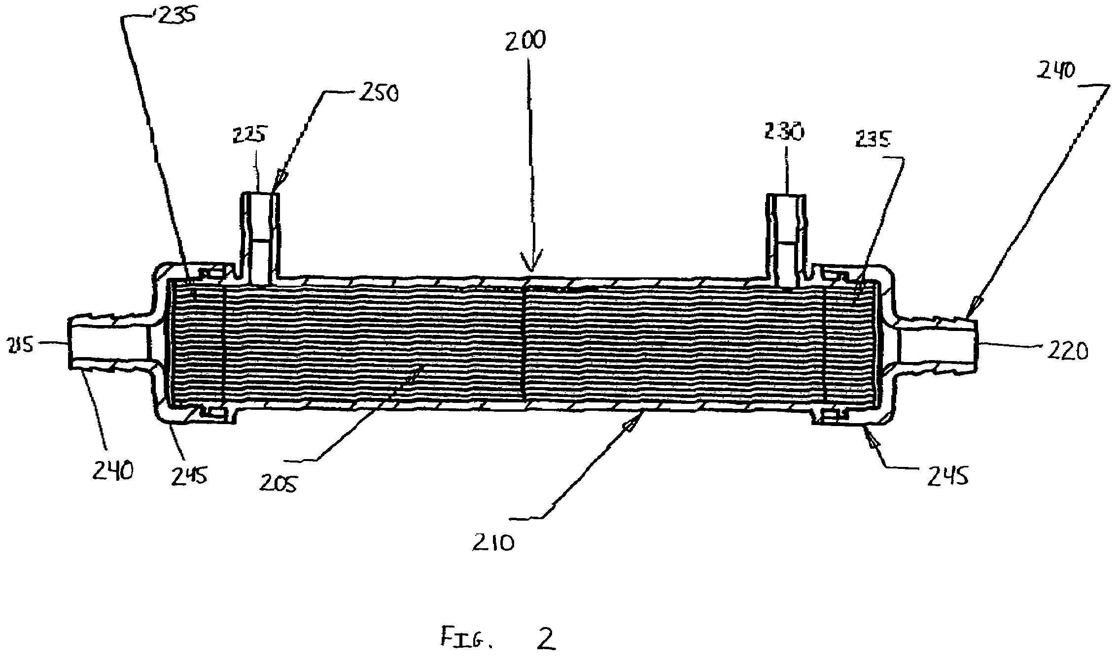 Apparatus and method for delivering water vapor to a gas