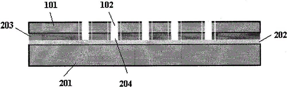 Method for manufacturing silicon-penetrating coaxial line for microwave frequency band