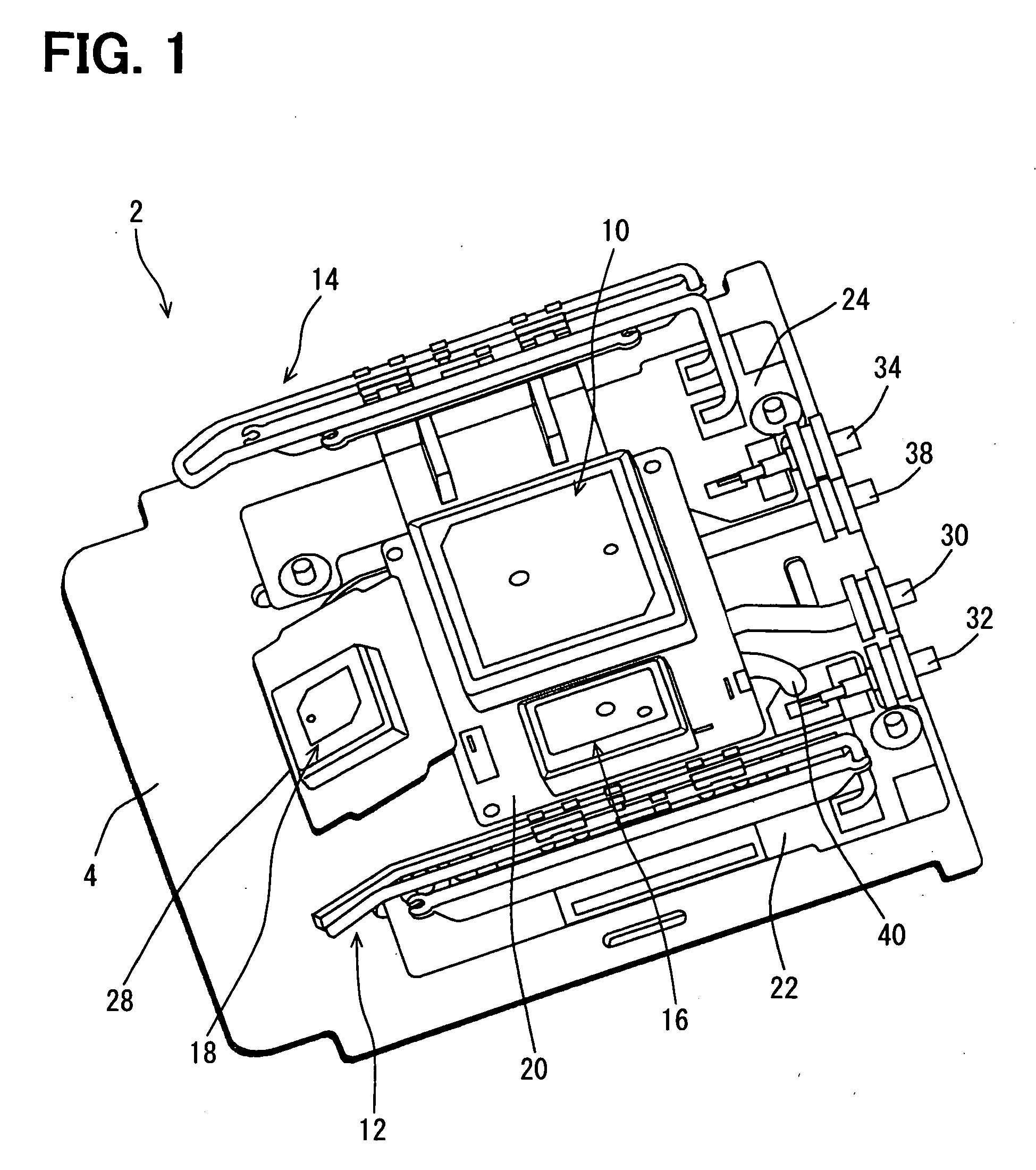 Antenna device for use in vehicle