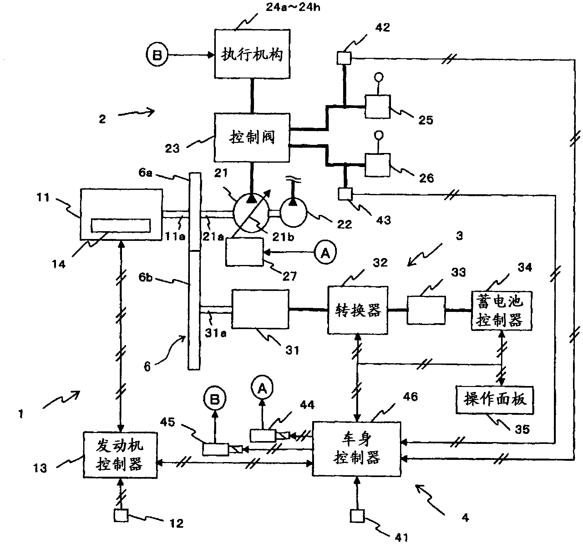 Hybrid construction machine