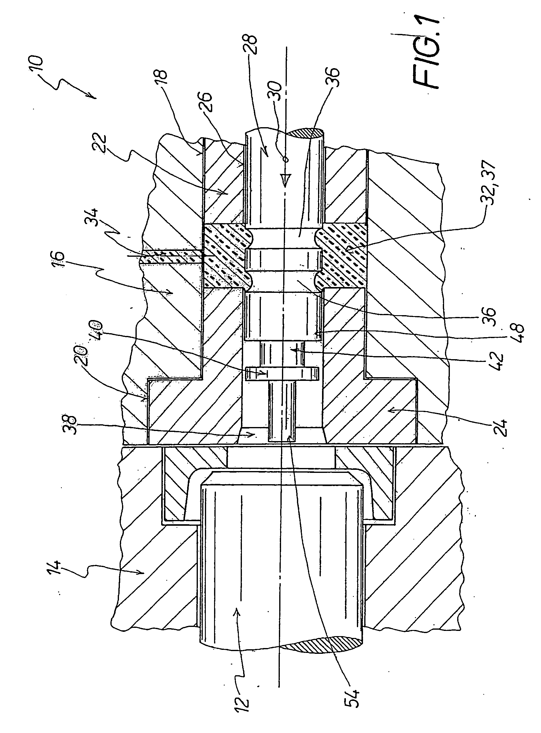 Mechanical initiating system for caseless ammunition