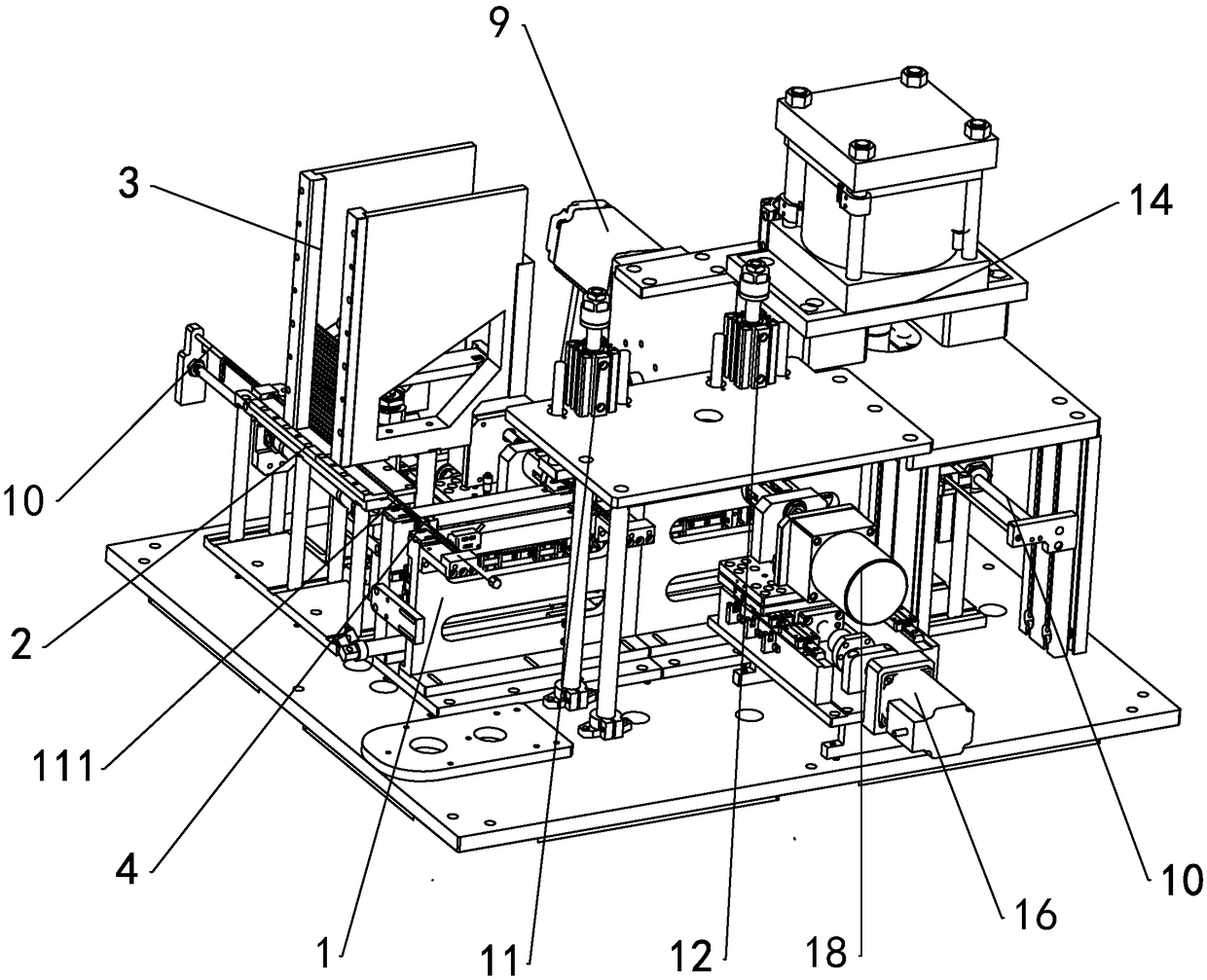 Internal hexagonal wrench bending device