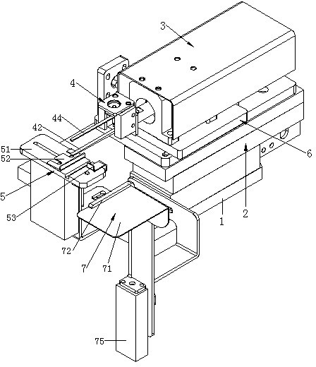 The coil feeding device of the automatic elastic head machine and the automatic elastic head machine