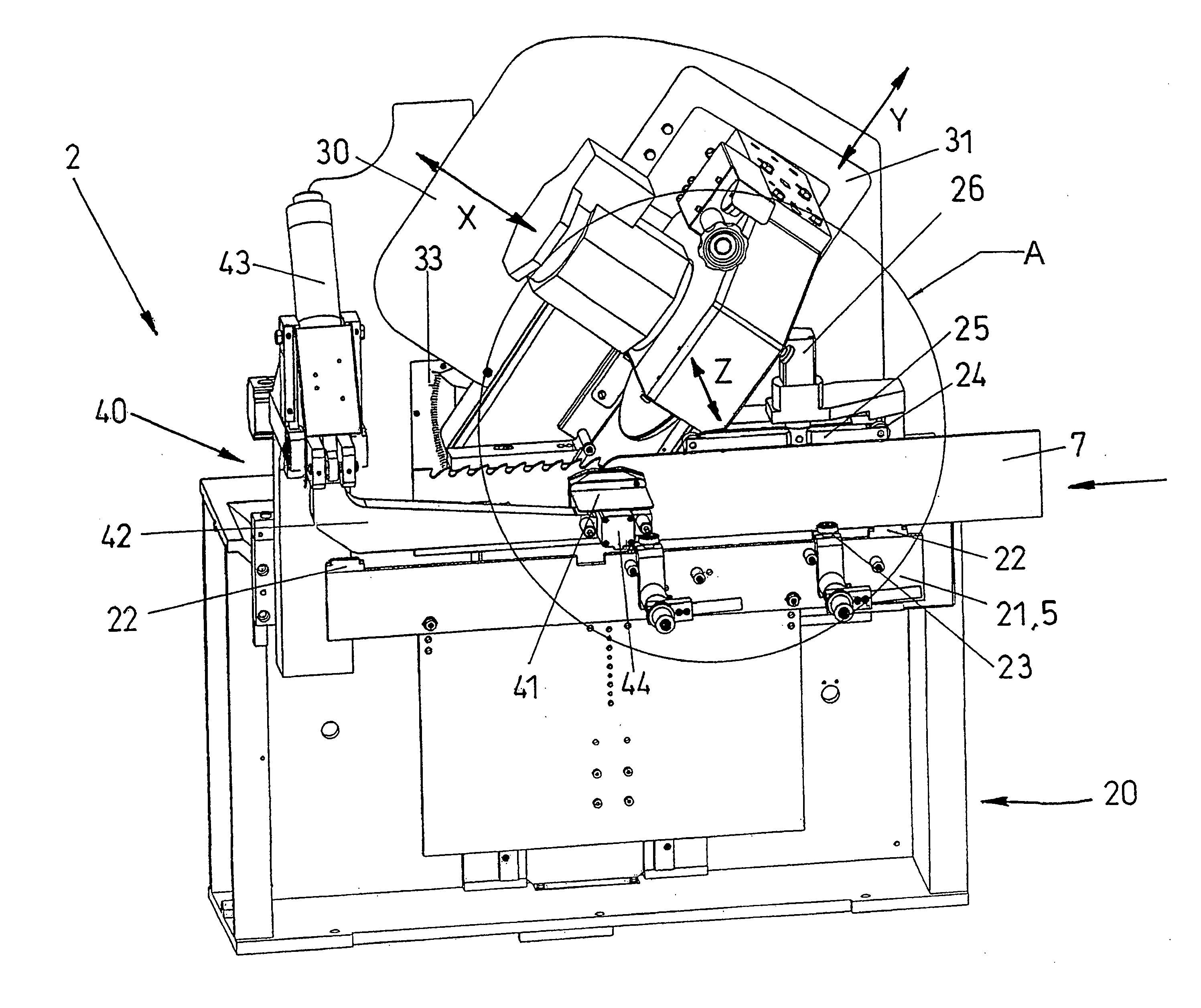 Method of and device for producing band saw blades