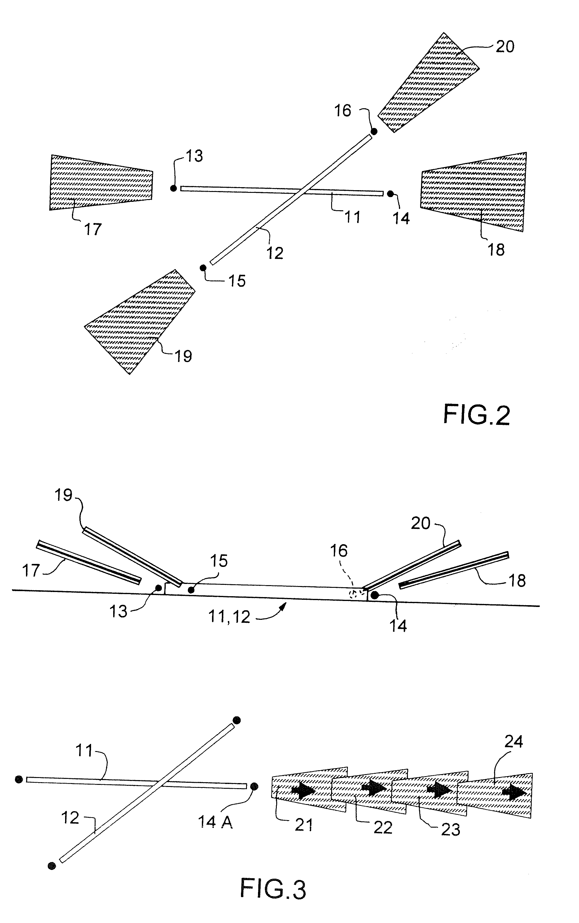 Method for antimissile protection of vehicles and implementing device