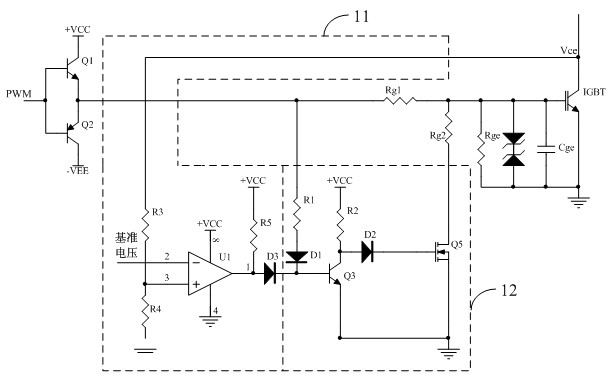 Insulated gate bipolar transistor (IGBT) driving circuit