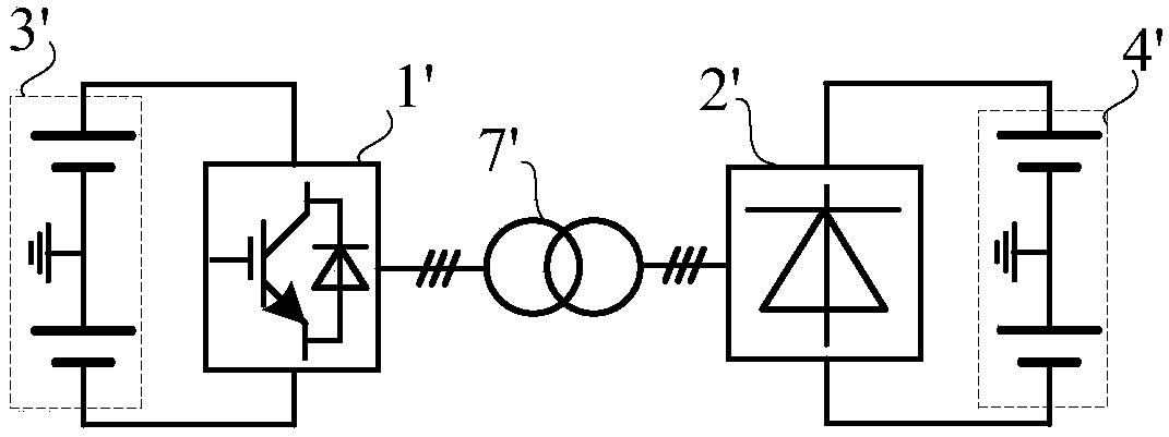 A cascaded step-up unidirectional DC transformer