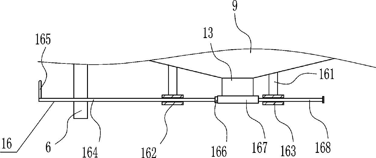 Feed dispersing and putting device for aquaculture