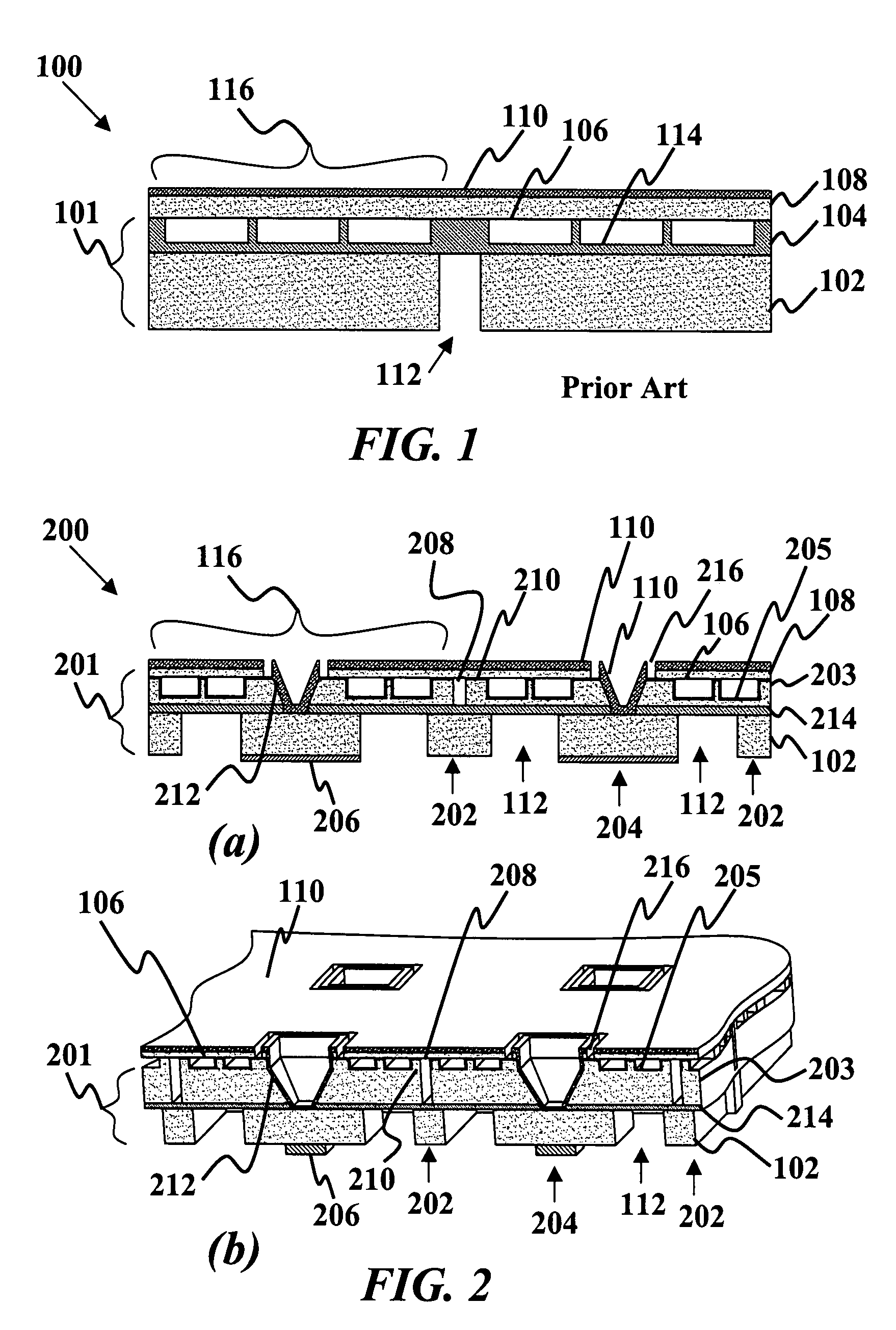 Trench isolated capacitive micromachined ultrasonic transducer arrays with a supporting frame