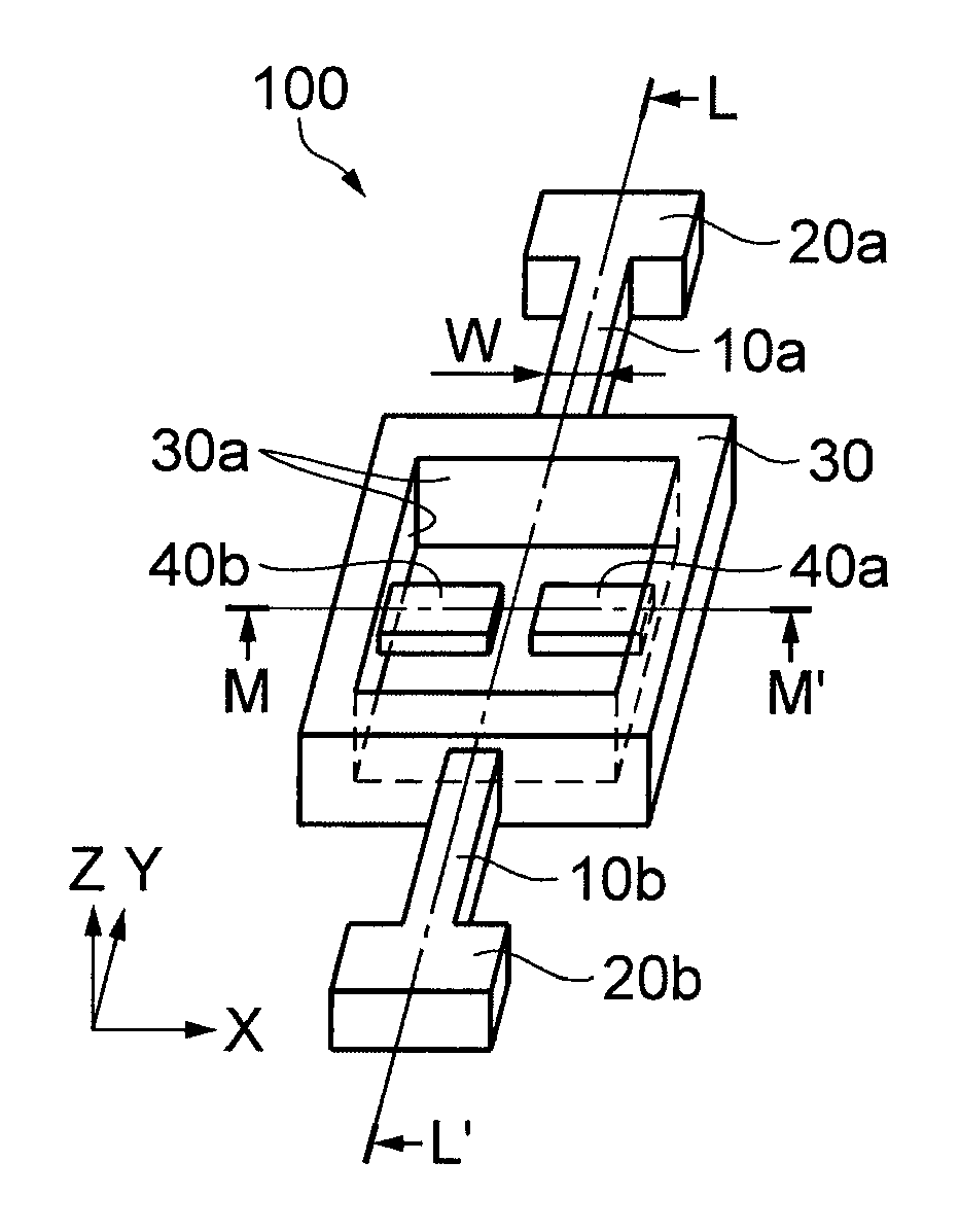 Vibrating element, vibrator, and electronic apparatus