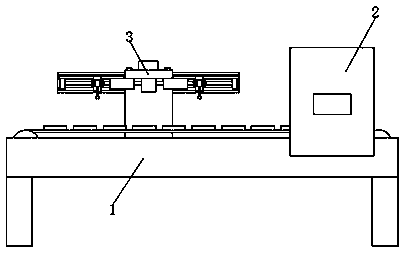 Infrared counting device for battery electrode ear cutting