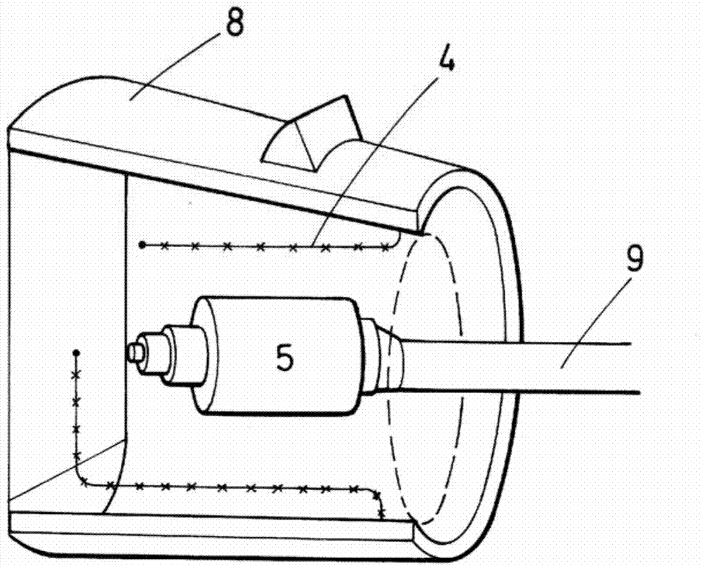 An auxiliary power unit with integrated fire detection system