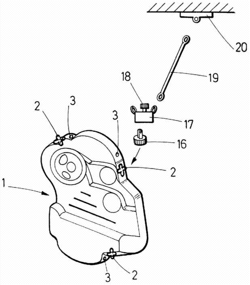 An auxiliary power unit with integrated fire detection system