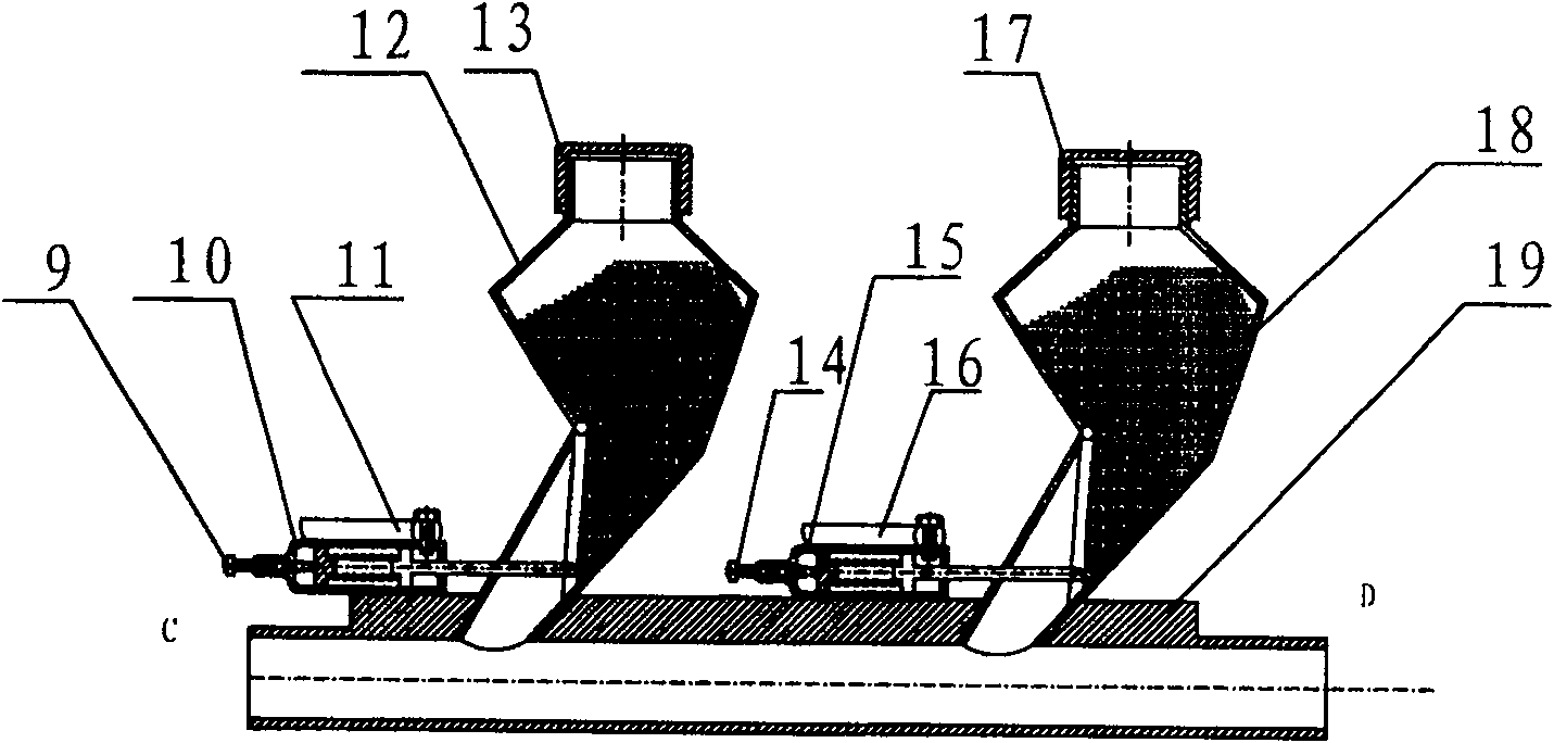 Fire extinguisher for preventing magnesium and magnesium-alloy from burning