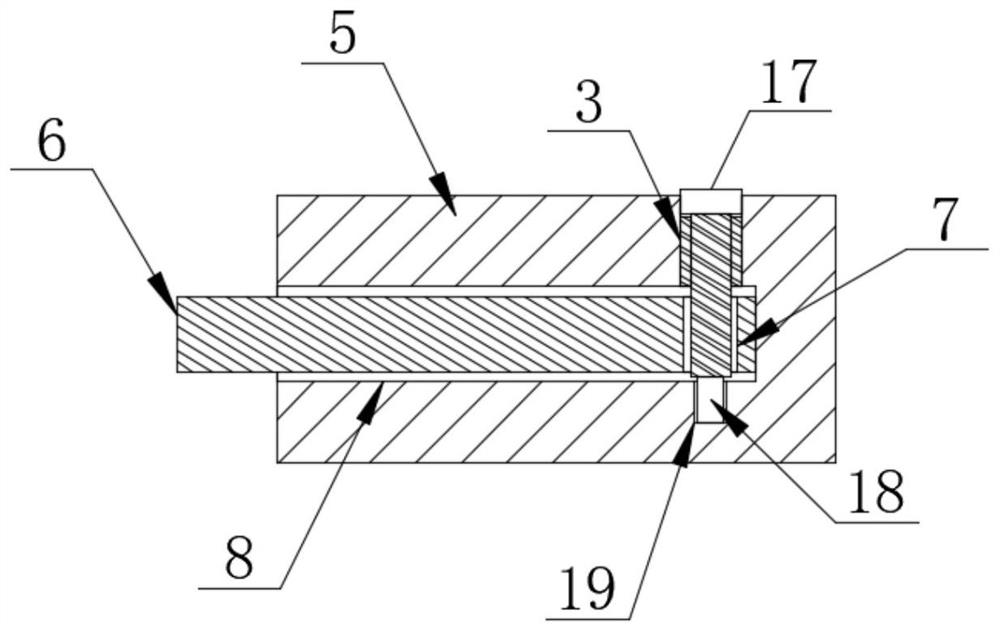 In-tunnel fabricated bridge structure and construction method thereof
