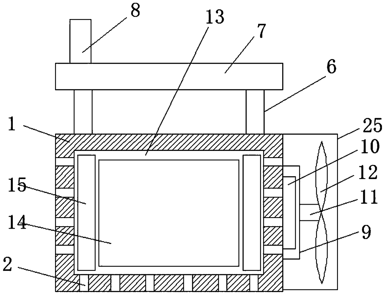Detection device for sewage treatment